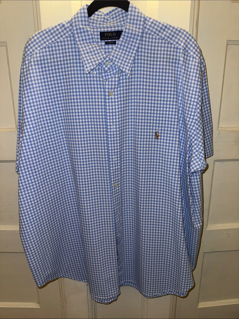 Polo by Ralph Lauren Light Blue Gingham Button-Down Shirt